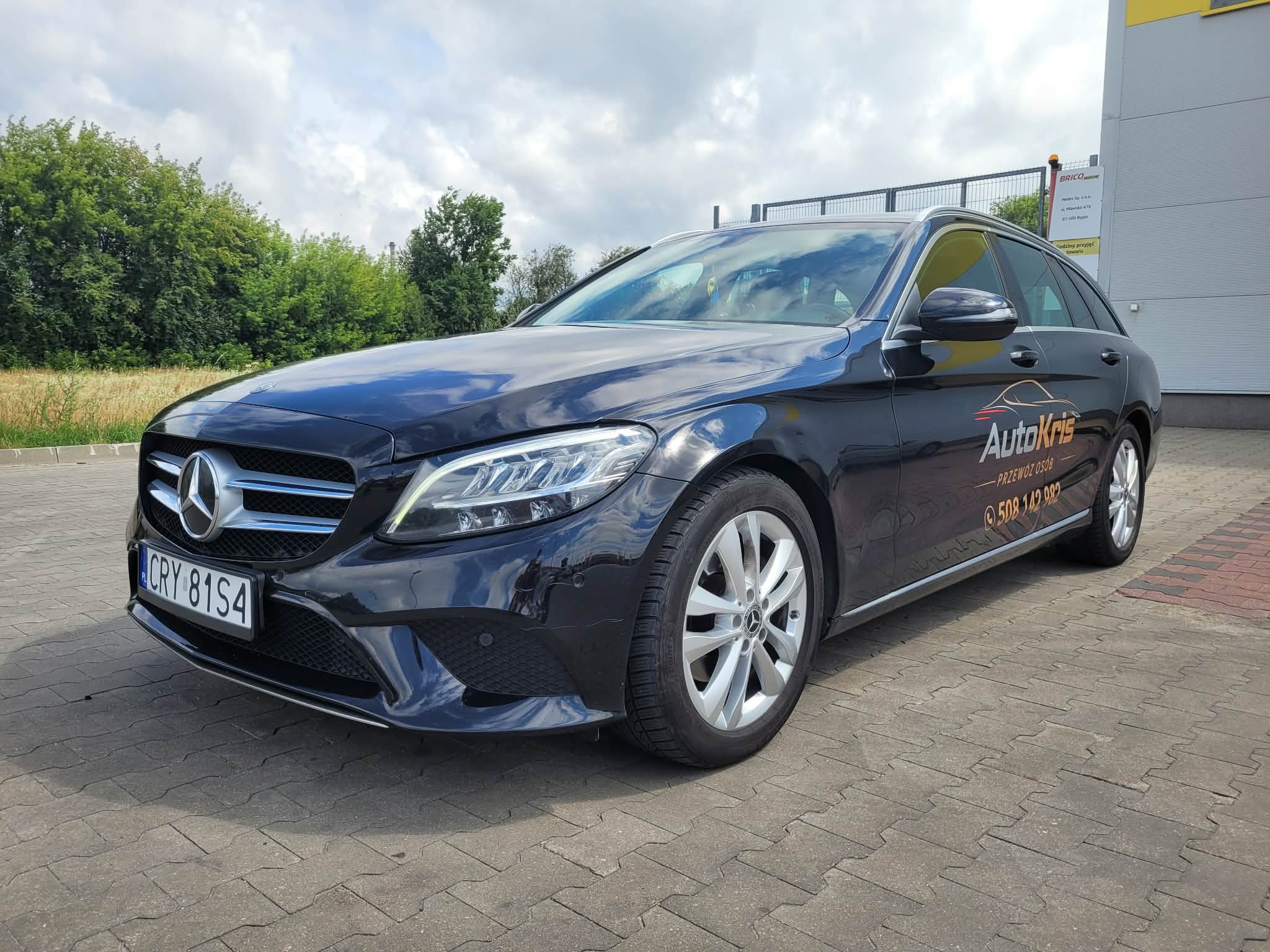 Mercedes-Benz C220 W205 - widok od przodu