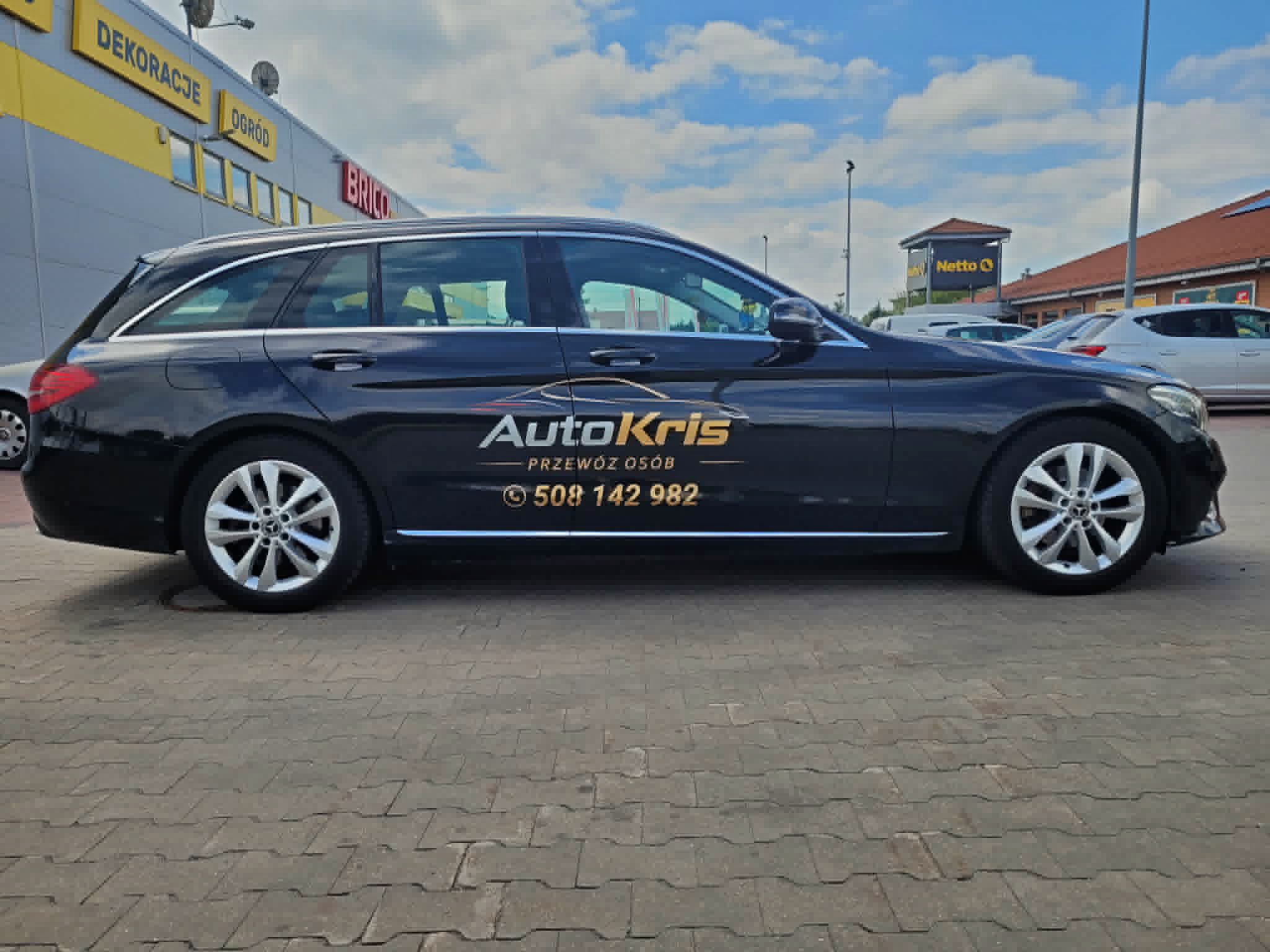 Mercedes-Benz C220 W205 - widok od tyłu