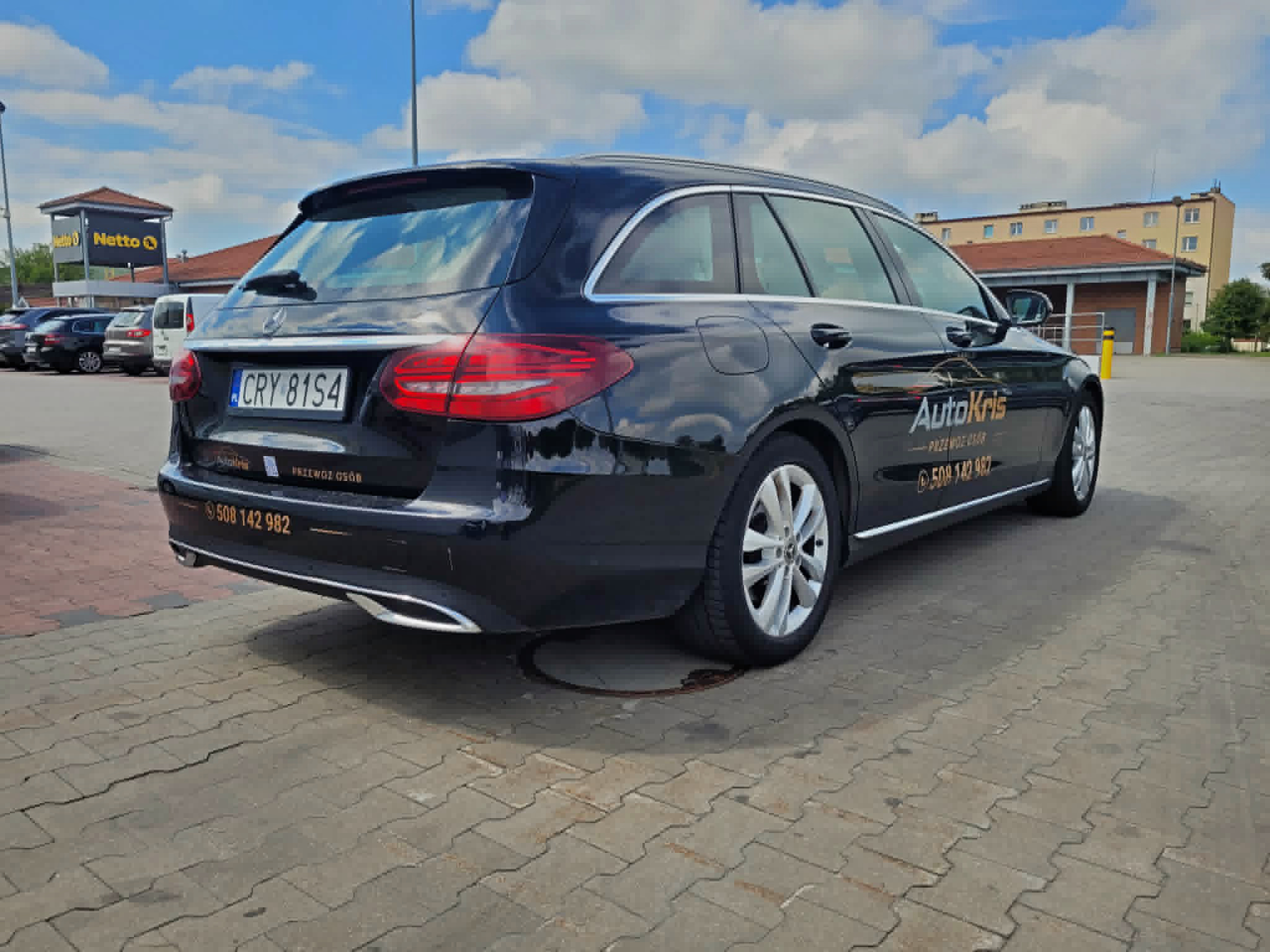 Mercedes-Benz C220 W205 - prawy tył